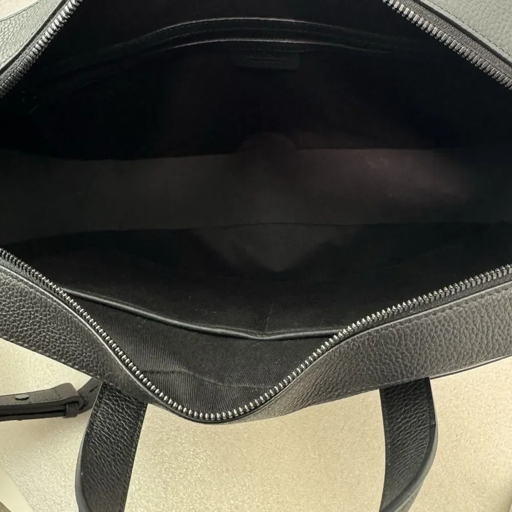 Ferragamo Business bag with Gancini Buckles Briefcase with Shoulder Strap